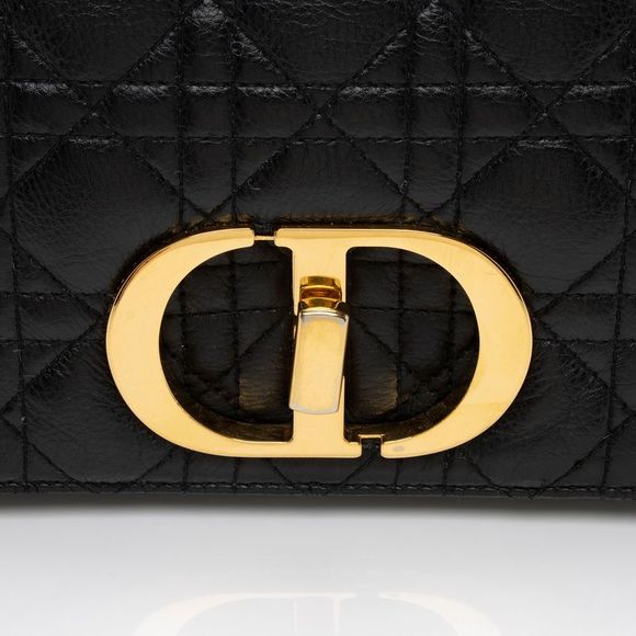Dior Cannage Calfskin Caro Large Shoulder Bag - Picture 9 of 15